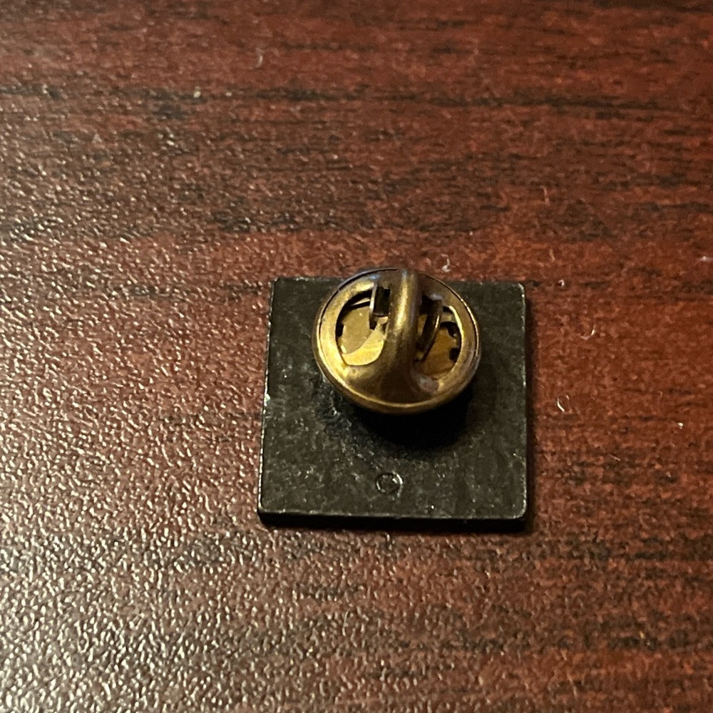 Vintage McDonald's Restaurant "Keeping In Touch" Employee Lapel Hat Pin - Picture 3 of 3